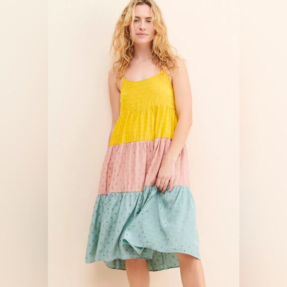 Free People Afternoon Penelope Midi Dress NWT - Picture 1 of 7